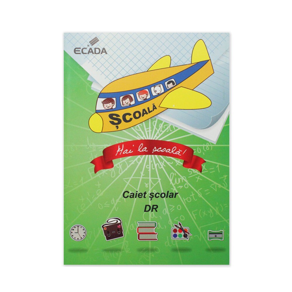 Caiet A5 140 file dictando ECADA